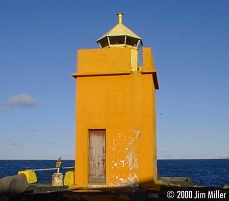 Small Keflavk Lighthouse  1998 Jim Miller - Olympus D-220L