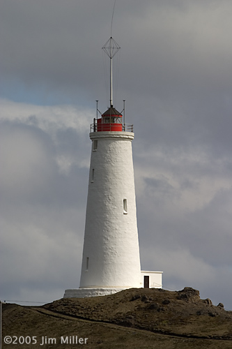 Reykjanesviti Lighthouse ©2005 Jim Miller - Canon 10D, Canon EF 300mm f4.0 L