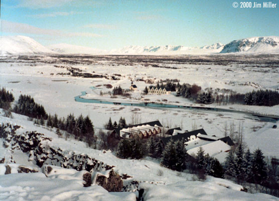 Þingvellir in the Snow ©1999 Jim Miller - Unknown 35mm P/S, Kodak Gold 100