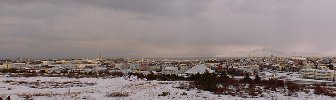 Reykjavík City Skyline
