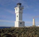 Vintage Akranes Lighthouse