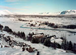 Þingvellir in the Snow